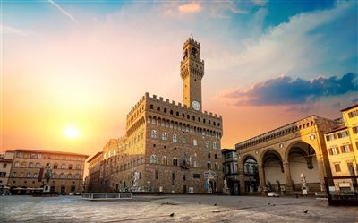 Italien Toskana Florenz Palazzo Vecchio